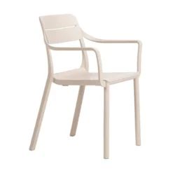Cassia Fauteuil de jardin empilable en polypropylène><noscript><img width=