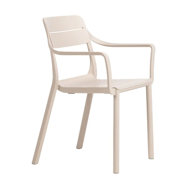 Cassia Fauteuil de jardin empilable en polypropylène> Fauteuil De Jardin|Chaise De Jardin