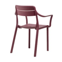 Cassia Fauteuil de jardin empilable en polypropylène><noscript><img width=