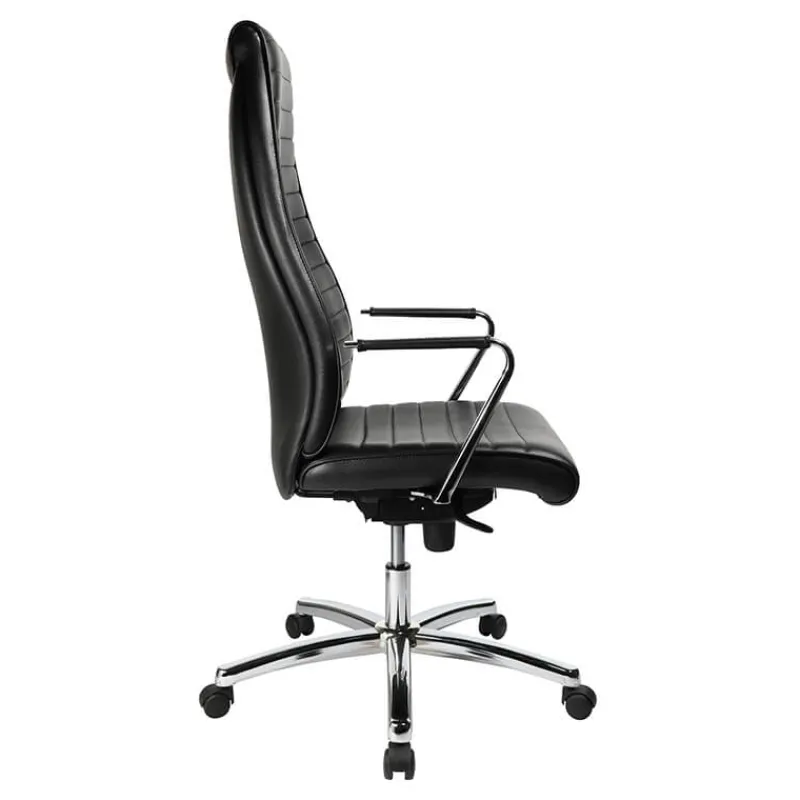 Top Star Chairman X Fauteuil de direction réglable en hauteur en cuir> Chaise De Bureau|Fauteuil De Bureau