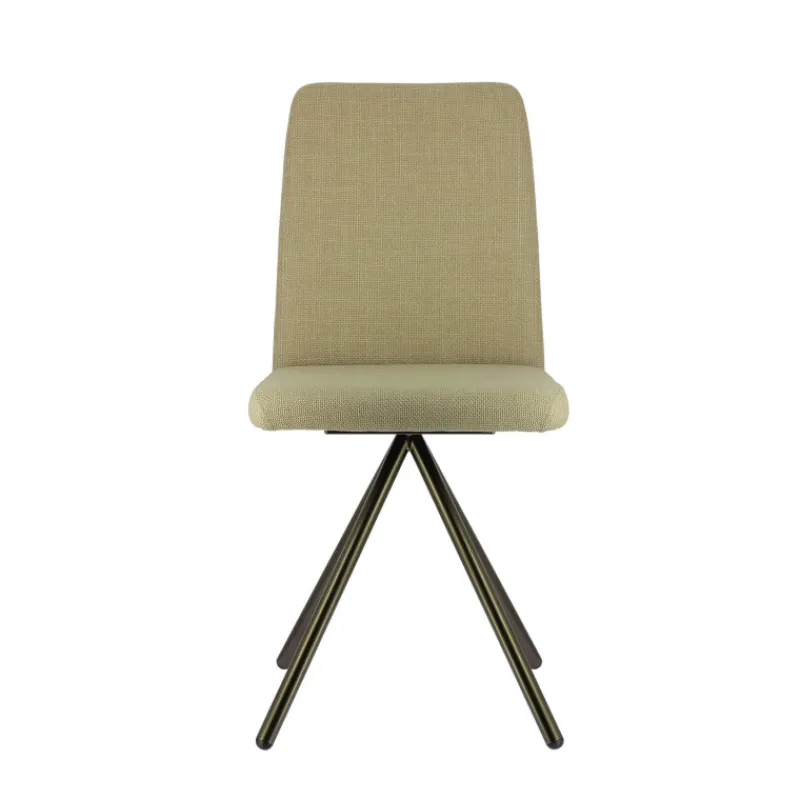 Perfecta Charentes Chaise moderne en tissu et pieds métal> Chaise De Salle à Manger
