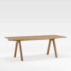 Dasras Chevron Table de designer en bois> Table De Salle à Manger