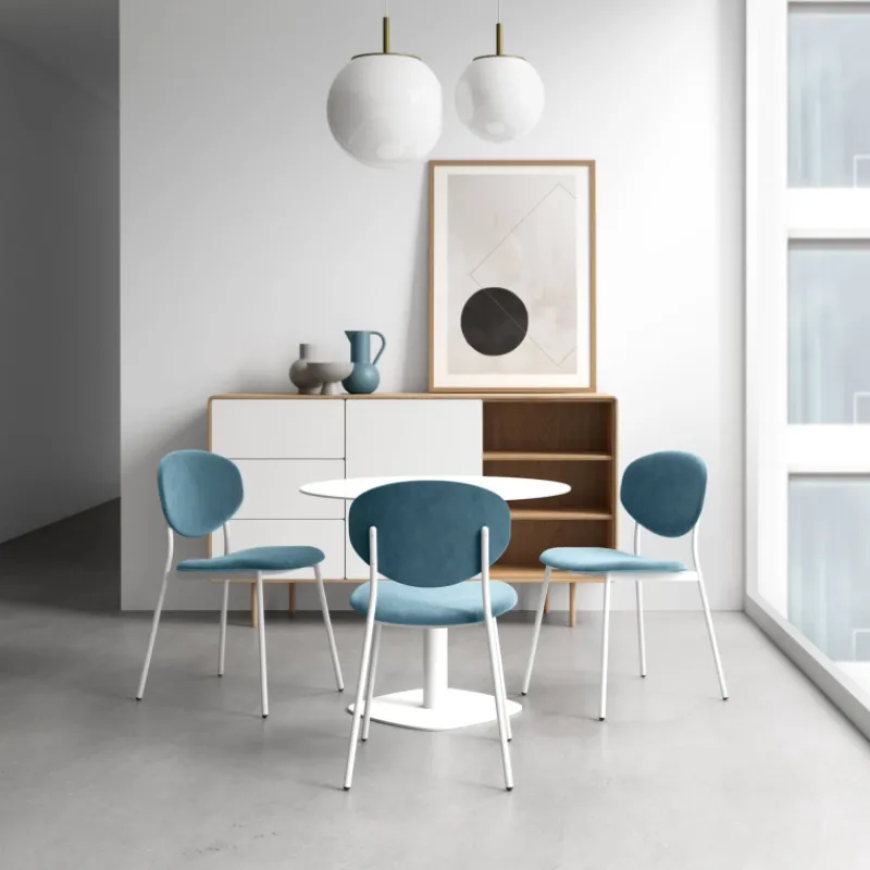 Cancio Circus Table de cuisine ronde en verre petit espace> Table De Cuisine|Table Pour Petit Espace