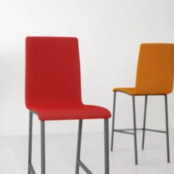 Cancio City Tabouret snack contemporain rembourré><noscript><img width=