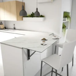 Cancio City Tabouret snack contemporain rembourré><noscript><img width=