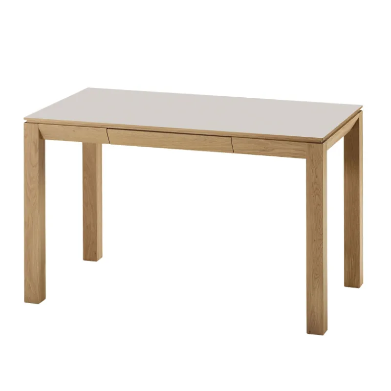Dasras Clarté Bureau en bois et céramique avec tiroir> Table Pour Petit Espace|Bureau