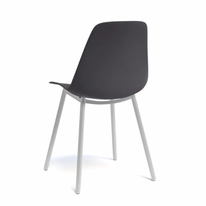 Perfecta Claudio Chaise moderne en polypropylène et métal> Chaise De Cuisine|Chaise De Salle à Manger