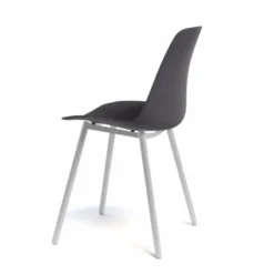 Perfecta Claudio Chaise moderne en polypropylène et métal><noscript><img width=