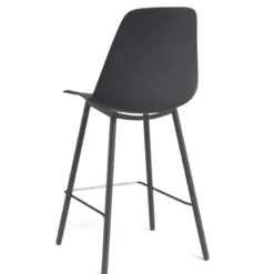 Perfecta Claudio Tabouret snack moderne avec coque en polypropylène><noscript><img width=