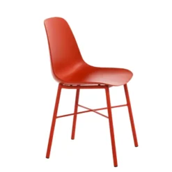 Perfecta Cloe Chaise moderne en polypropylène et métal><noscript><img width=
