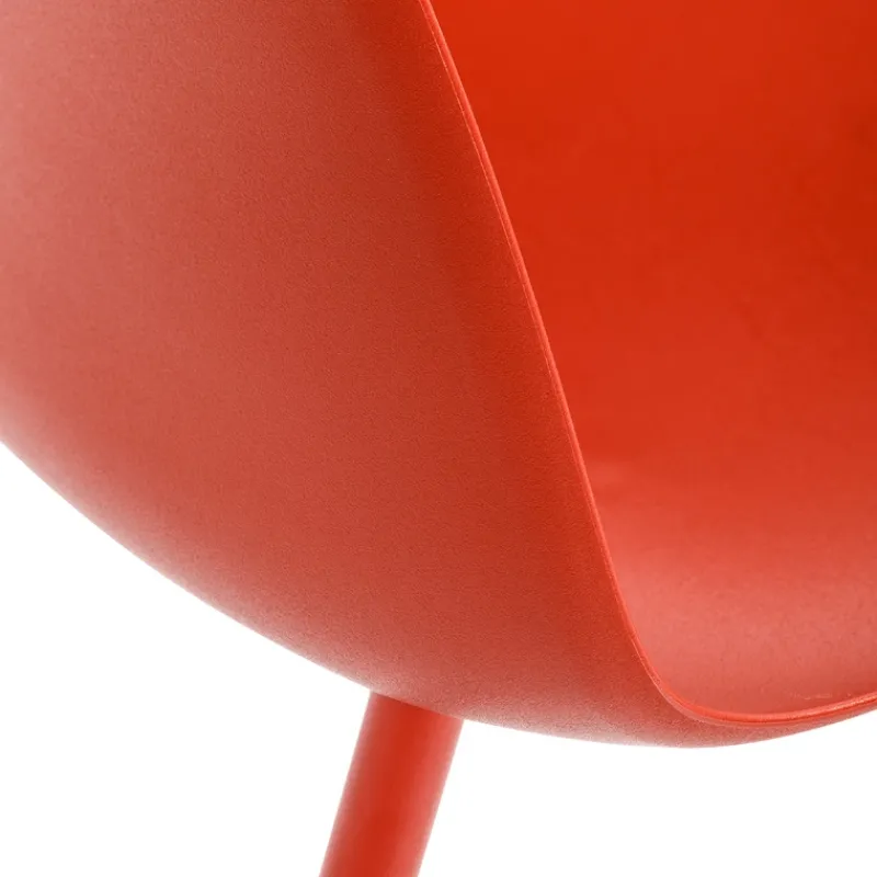 Perfecta Cloe Chaise moderne en polypropylène et métal> Chaise De Cuisine|Chaise Salon