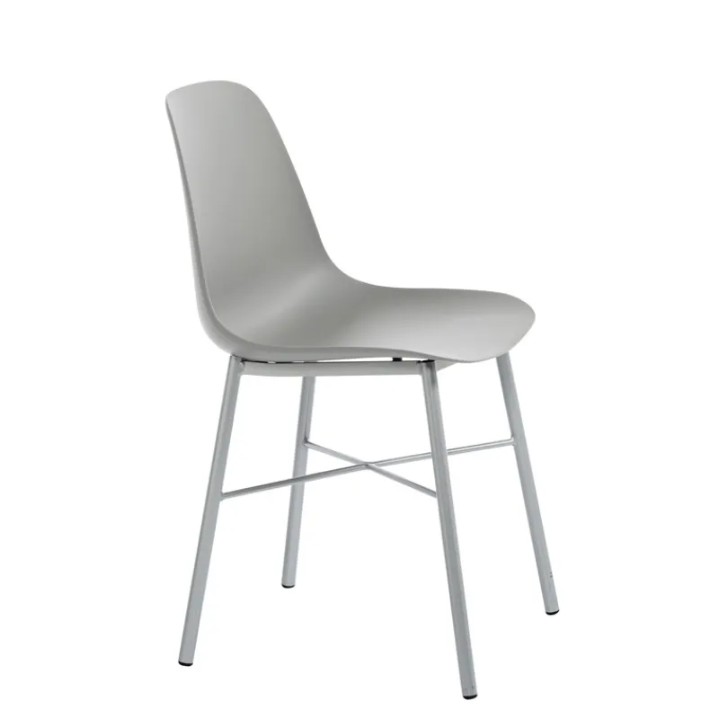 Perfecta Cloe Chaise moderne en polypropylène et métal> Chaise De Cuisine|Chaise Salon