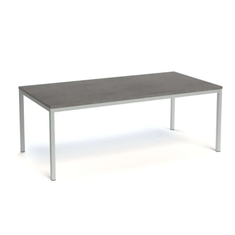 Perfecta Cobra Table rectangulaire plateau stratifié et pieds en métal> Table De Cuisine