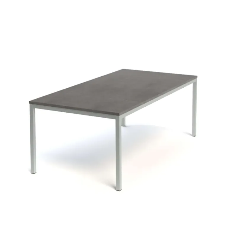 Perfecta Cobra Table rectangulaire plateau stratifié et pieds en métal> Table De Cuisine