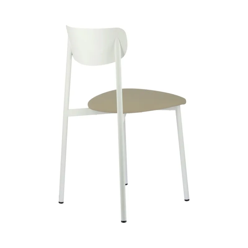 Carrier Colette ® Chaise française en métal avec assise en simili rembourrée> Chaise De Cuisine|Chaise De Salle à Manger