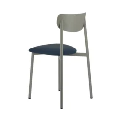 Carrier Colette ® Chaise française en métal avec assise en simili rembourrée><noscript><img width=