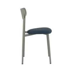Carrier Colette ® Chaise française en métal avec assise en simili rembourrée><noscript><img width=