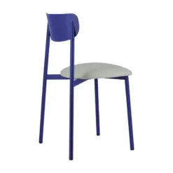 Carrier Colette ® Chaise française en métal avec assise en simili rembourrée><noscript><img width=