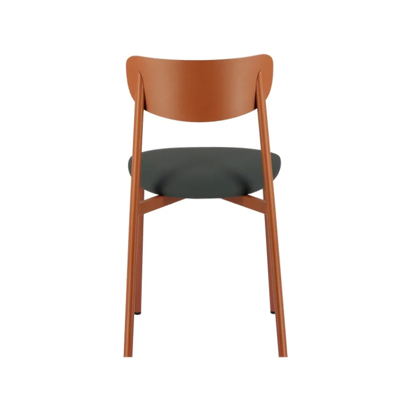 Carrier Colette ® Chaise française en métal avec assise en simili rembourrée> Chaise De Cuisine|Chaise De Salle à Manger