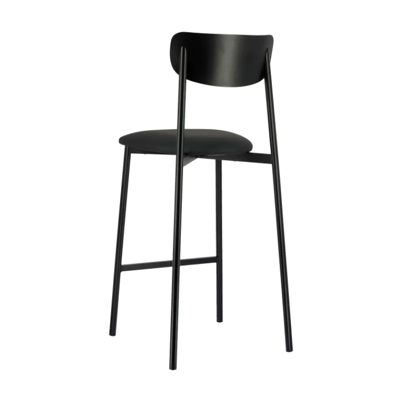 Carrier Colette ® Tabouret snack français en métal avec assise en simili rembourrée> Tabouret Snack (assise +/- 65 Cm)|Tabouret De Bar (assise +/- 80 Cm)