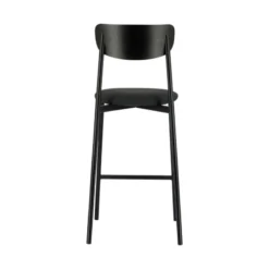 Carrier Colette ® Tabouret snack français en métal avec assise en simili rembourrée><noscript><img width=