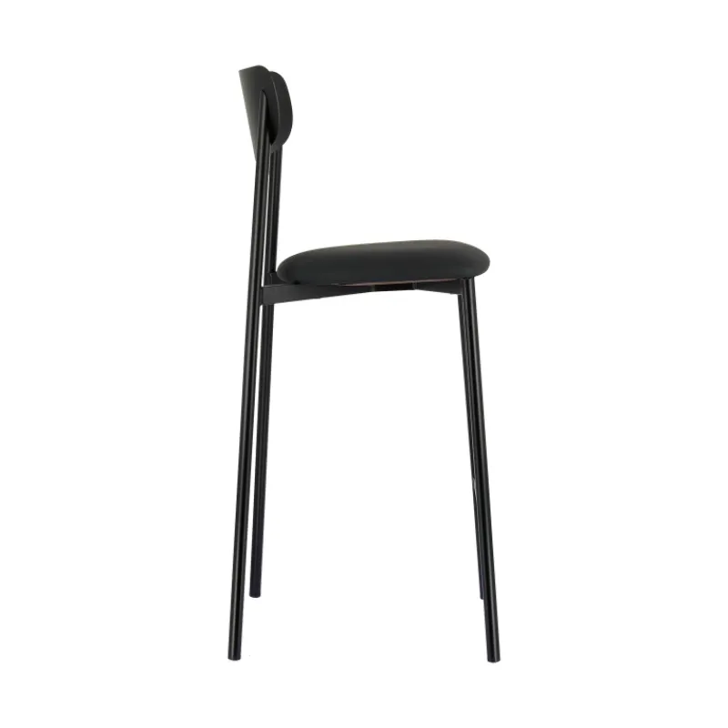 Carrier Colette ® Tabouret snack français en métal avec assise en simili rembourrée> Tabouret Snack (assise +/- 65 Cm)|Tabouret De Bar (assise +/- 80 Cm)