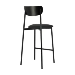 Carrier Colette ® Tabouret snack français en métal avec assise en simili rembourrée><noscript><img width=