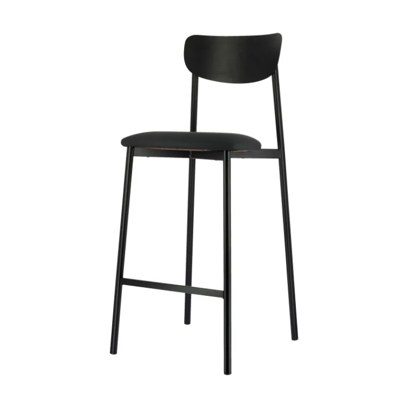 Carrier Colette ® Tabouret snack français en métal avec assise en simili rembourrée> Tabouret Snack (assise +/- 65 Cm)|Tabouret De Bar (assise +/- 80 Cm)