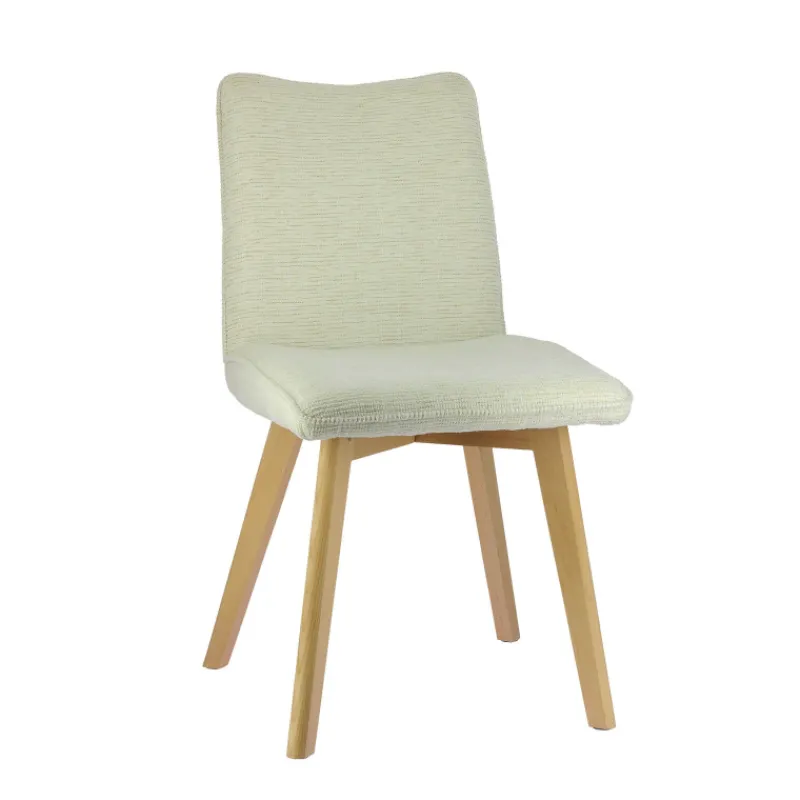 ColineChaise rembourrée en tissu avec pieds en bois> Chaise De Salle à Manger|Chaise Salon