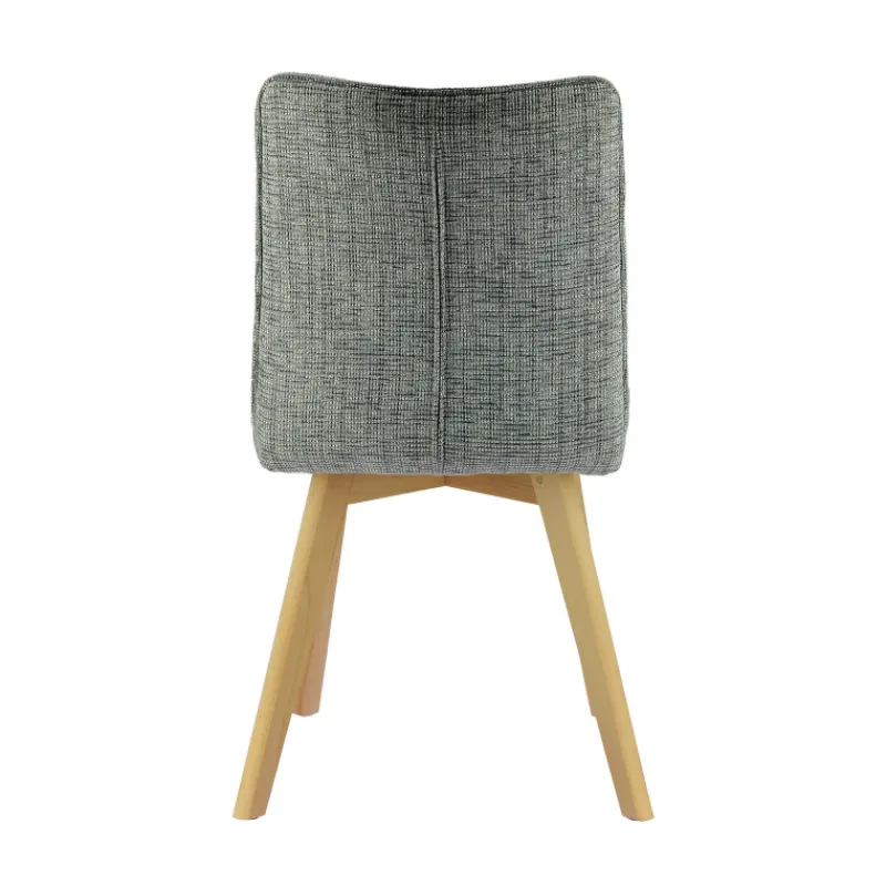 ColineChaise rembourrée en tissu avec pieds en bois> Chaise De Salle à Manger|Chaise Salon