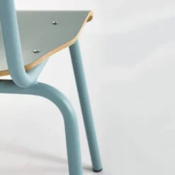 Perfecta Collège Chaise d'écolier vintage en métal et bois><noscript><img width=