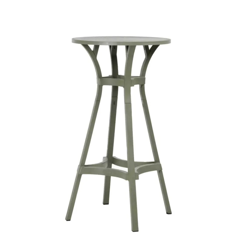 Combo Table de jardin ronde recyclée> Table De Jardin