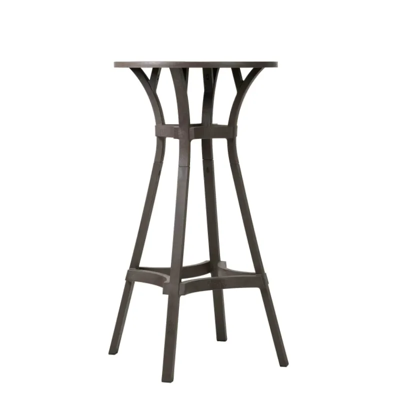 Combo Table de jardin ronde recyclée> Table De Jardin