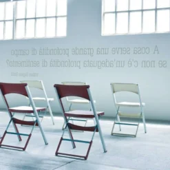 Compact Chaise pliante solide en technopolymère et métal aluminium> Chaise De Cuisine