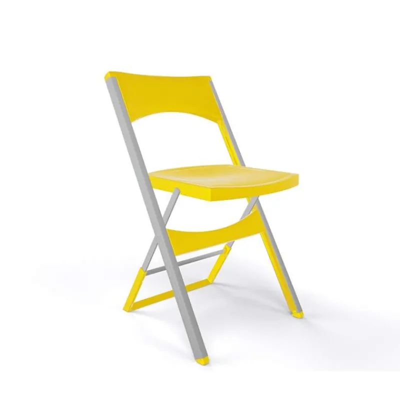 Compact Chaise pliante solide en technopolymère et métal aluminium> Chaise De Cuisine