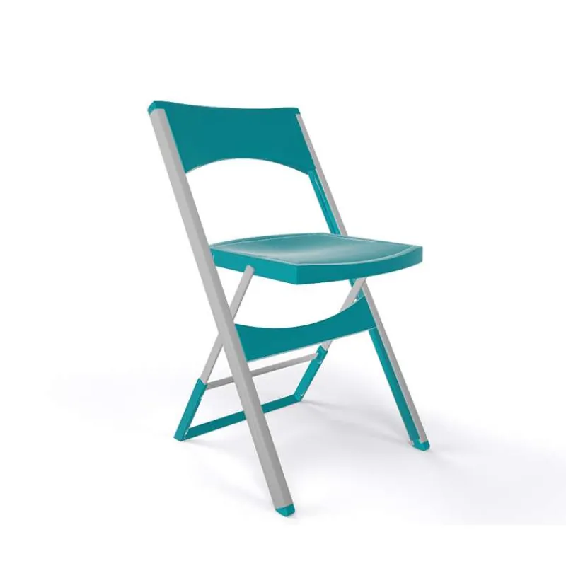 Compact Chaise pliante solide en technopolymère et métal aluminium> Chaise De Cuisine