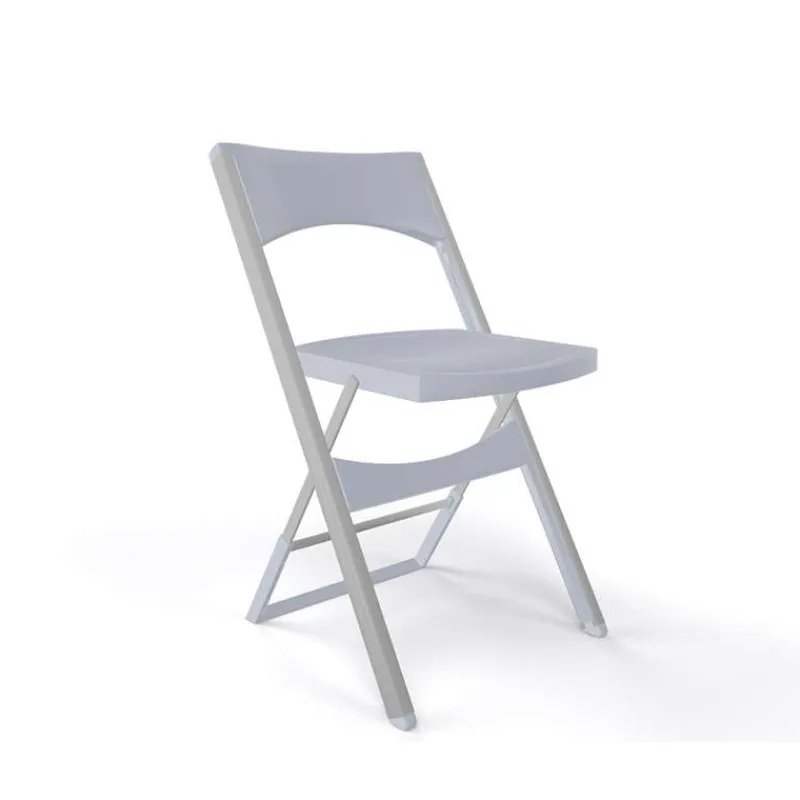 Compact Chaise pliante solide en technopolymère et métal aluminium> Chaise De Cuisine