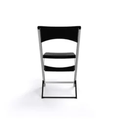 Compact Chaise pliante solide en technopolymère et métal aluminium><noscript><img width=