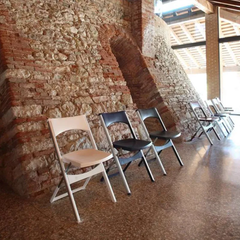 Compact Chaise pliante solide en technopolymère et métal aluminium> Chaise De Cuisine