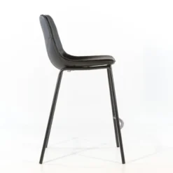 CoqueTabouret coque snack en synthétique et pieds en métal><noscript><img width=