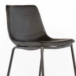 CoqueTabouret coque snack en synthétique et pieds en métal><noscript><img width=
