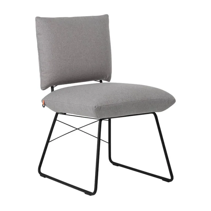 Mobitec Cosy ® Chaise confortable design en tissu et structure métal> Chaise De Salle à Manger|Chaise Salon