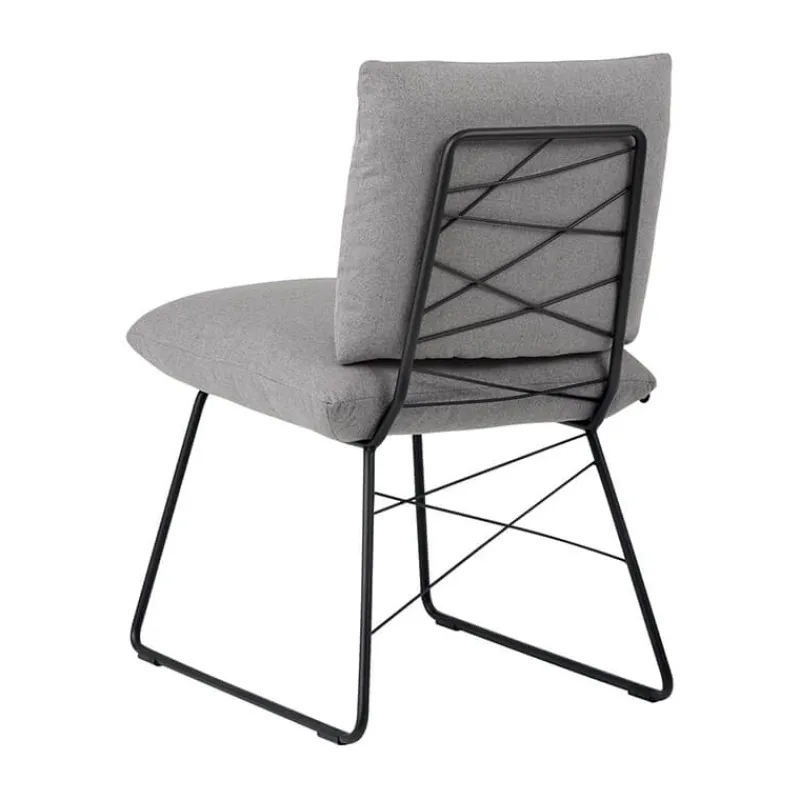 Mobitec Cosy ® Chaise confortable design en tissu et structure métal> Chaise De Salle à Manger|Chaise Salon