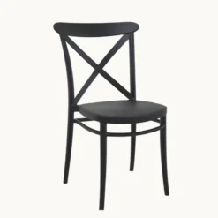 Cross Chaise de terrasse bistrot empilable en polypropylène> Chaise De Jardin