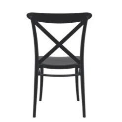 Cross Chaise de terrasse bistrot empilable en polypropylène><noscript><img width=