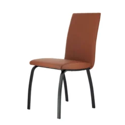DarcyChaise de salle à manger rembourrée avec pieds en métal><noscript><img width=