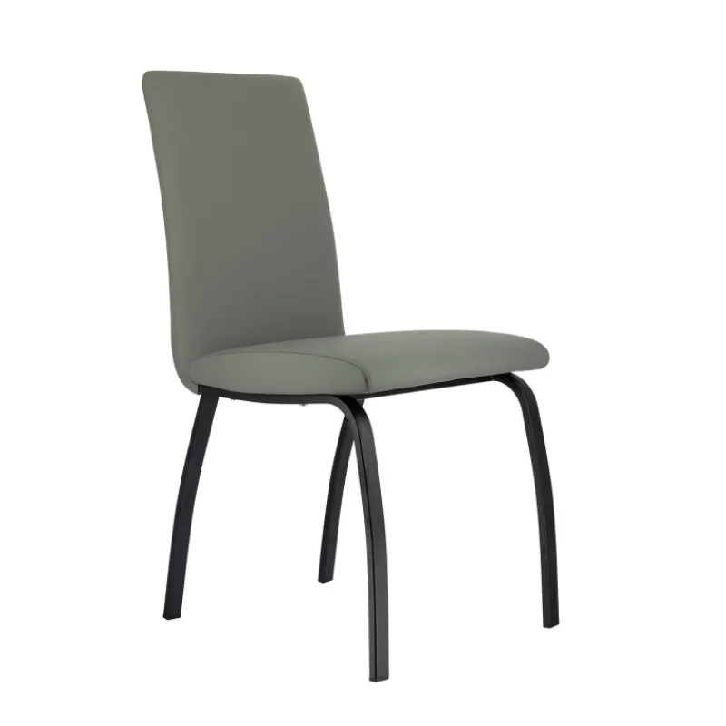 DarcyChaise de salle à manger rembourrée avec pieds en métal> Chaise De Cuisine|Chaise De Salle à Manger