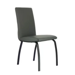 DarcyChaise de salle à manger rembourrée avec pieds en métal><noscript><img width=