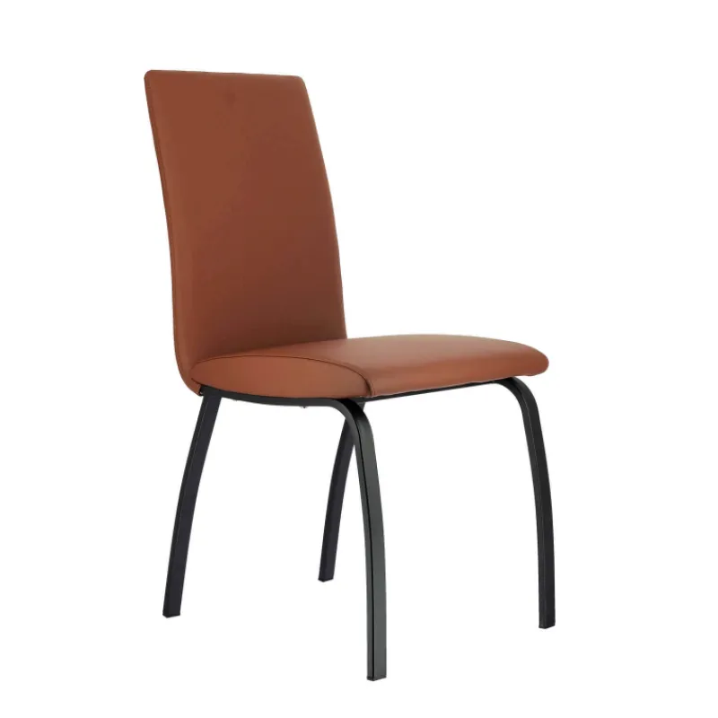 DarcyChaise de salle à manger rembourrée avec pieds en métal> Chaise De Cuisine|Chaise De Salle à Manger