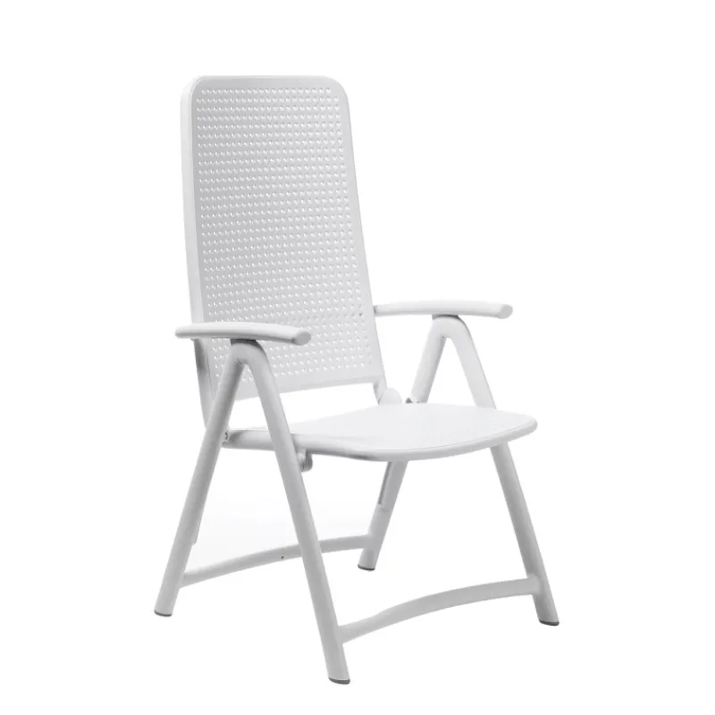 Darsena Fauteuil d'extérieur pliant et réglable en polypropylène> Chaise De Jardin|Fauteuil De Jardin